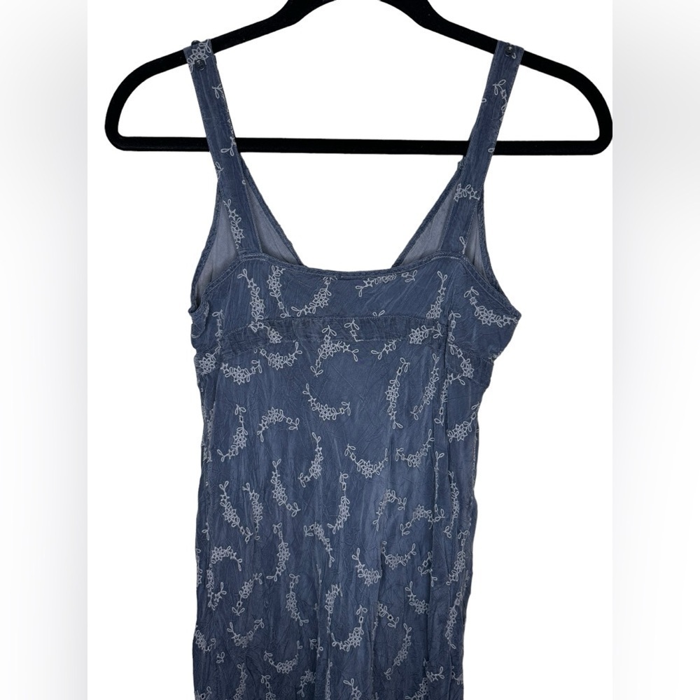 Johnny Was Eyelet Dress Size XS Grey - Picture 5 of 8